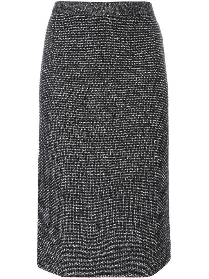 Stephan Schneider 'picturesque' Skirt, Women's, Size: Large, Grey, Cotton/wool