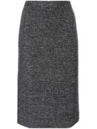 Stephan Schneider 'picturesque' Skirt, Women's, Size: Large, Grey, Cotton/wool