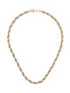 Givenchy Pre-owned Twisted Chain Necklace - Gold