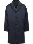 Prada Technical Nylon Raincoat - Blue