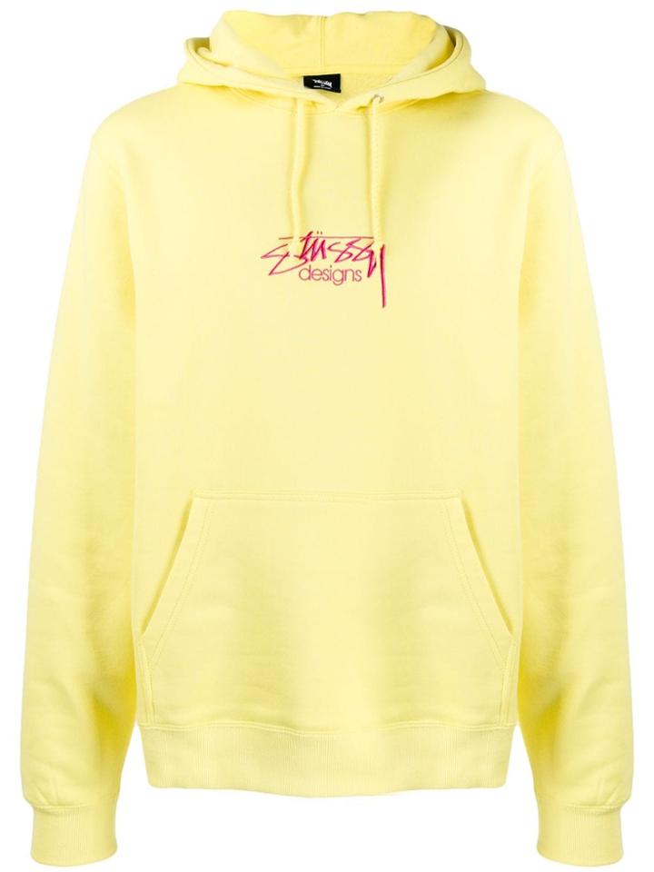 Stussy Stussy Designs Jersey Hoody - Yellow