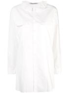 Cherevichkiotvichki Ruffled Collar Shirt - White