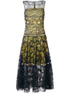 Talbot Runhof Lace Gown - Multicolour
