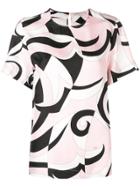 Emilio Pucci Fortuna Print T-shirt - Pink