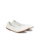 Andrea Montelpare Ballerina Shoes - White