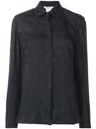 Max Mara Logo Print Shirt - Blue