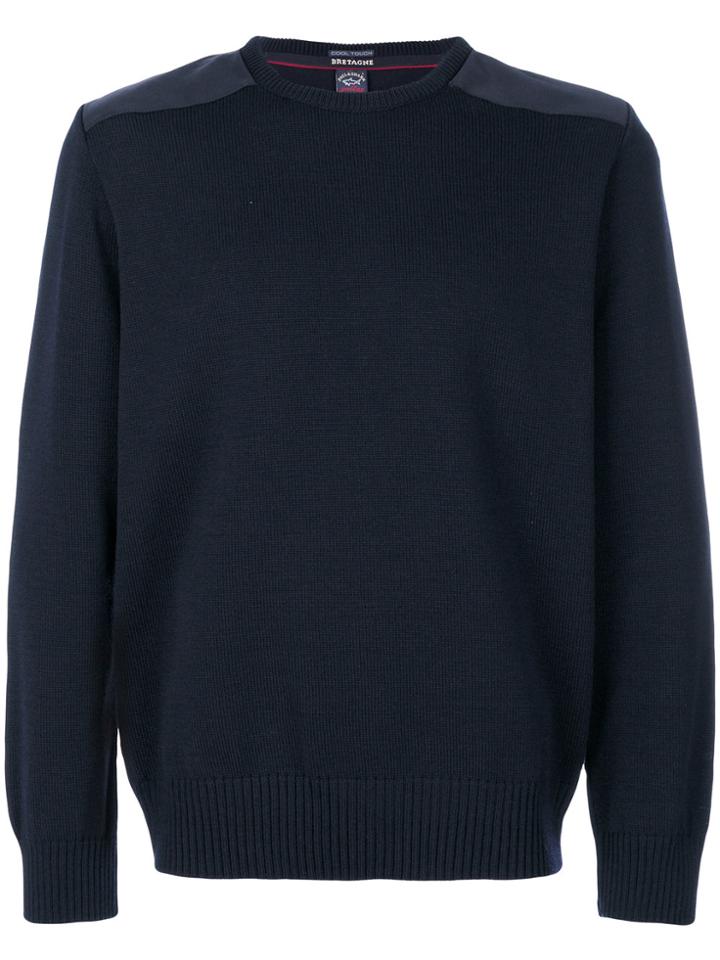 Paul & Shark Classic Knitted Sweater - Blue