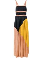 Ulla Johnson Colour Block Dress - Yellow