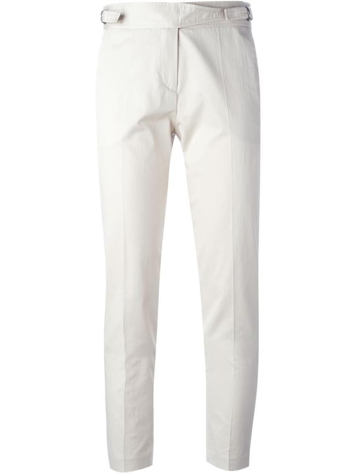 Barbara Bui Tapered Trousers, Women's, Size: 38, Nude/neutrals, Cotton
