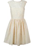Blugirl Embroidered Lace Mini Dress