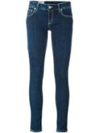 Dondup Stretch Skinny Jeans, Women's, Size: 28, Blue, Cotton/polyester/spandex/elastane