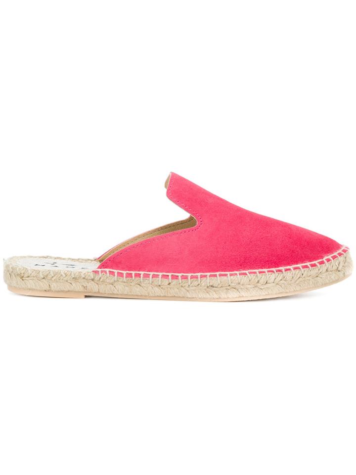 Manebi Slip-on Mules - Pink & Purple
