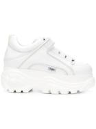 Buffalo Lace Up Trainers - White