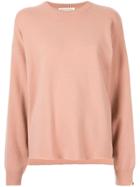 Extreme Cashmere Crew Neck Sweaterr - Pink