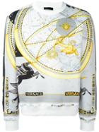 Versace 'astrological' Sweatshirt, Men's, Size: Medium, Black, Cotton
