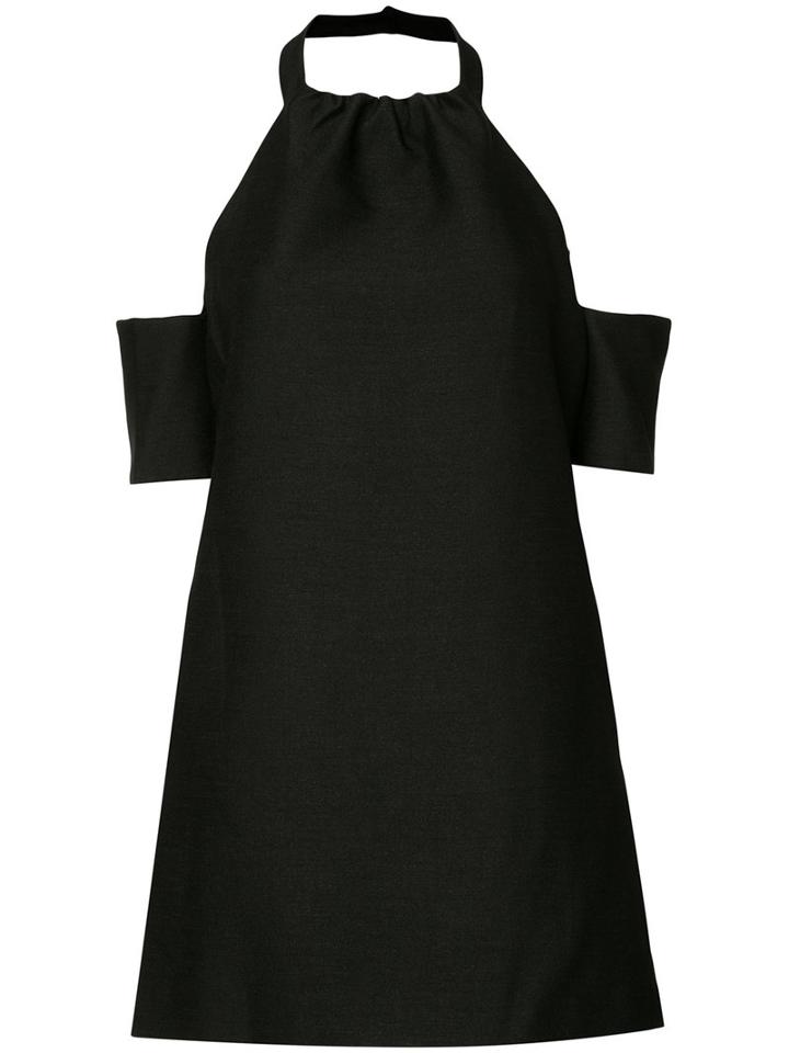 C/meo - Cold-shoulder Minidress - Women - Polyester - M, Black, Polyester