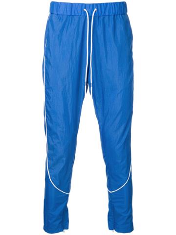 Jieda Designer Track Trousers - Blue