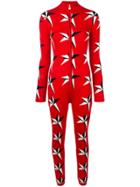 Perfect Moment Star Ii Jumpsuit - Red