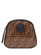 Fendi Medium Ff Toiletry Case - Brown