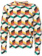 Prada All Over Pattern Sweater - Multicolour