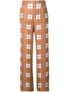 Antonelli Tivoli Flare Trousers - Brown