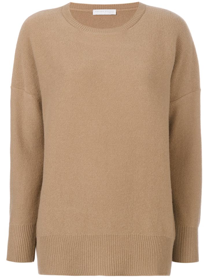 Fabiana Filippi Drop Sleeve Jumper - Nude & Neutrals