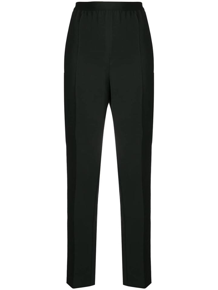 Maison Margiela High Waisted Tailored Trousers - Black