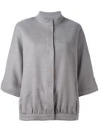 Eleventy Wide Sleeve Bomber Jacket