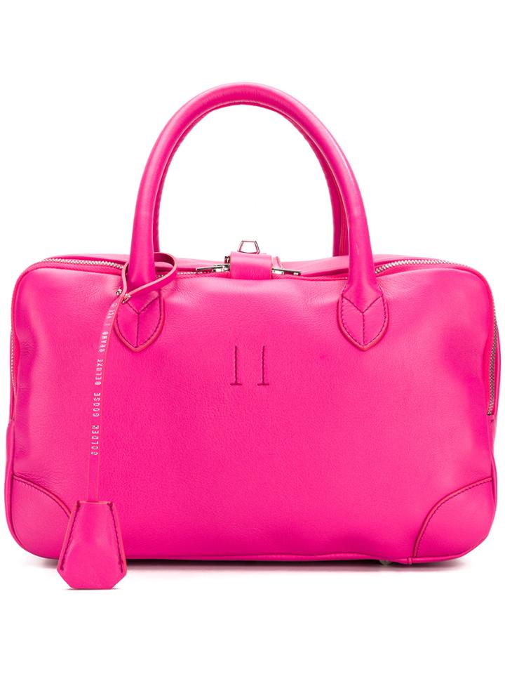 Golden Goose Deluxe Brand Small Equipage Bag - Pink & Purple