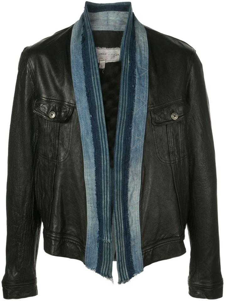 Greg Lauren Leather Jacket - Black