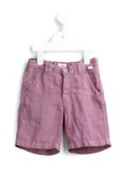 Il Gufo Bermuda Shorts, Boy's, Size: 6 Yrs, Pink/purple