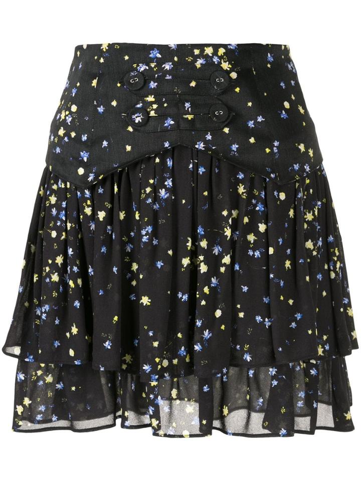 Aje Lace Skirt - Black