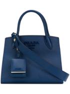 Prada Monochrome Saffiano Bag - Blue