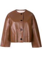 Marni Loose Fit Jacket - Brown