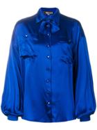 Fendi Pre-owned Pussybow Blouse - Blue