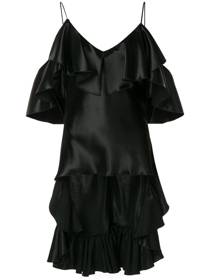 Maria Lucia Hohan Ruffle Blouse - Black