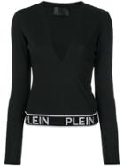 Philipp Plein Graffya Top - Black