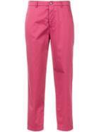 Berwich Chicca Cropped Trousers - Pink