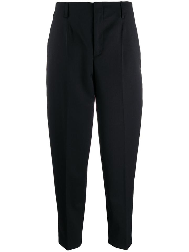 Filippa-k Karlie Cropped Tapered Trousers - Black