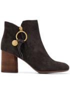 See By Chloé Louise Ankle Boots - Brown