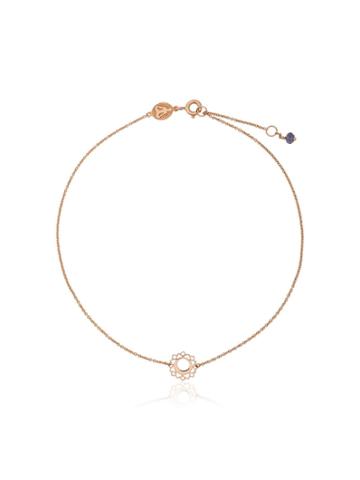 Tinyom 18k Rose Gold Vishudda Anklet