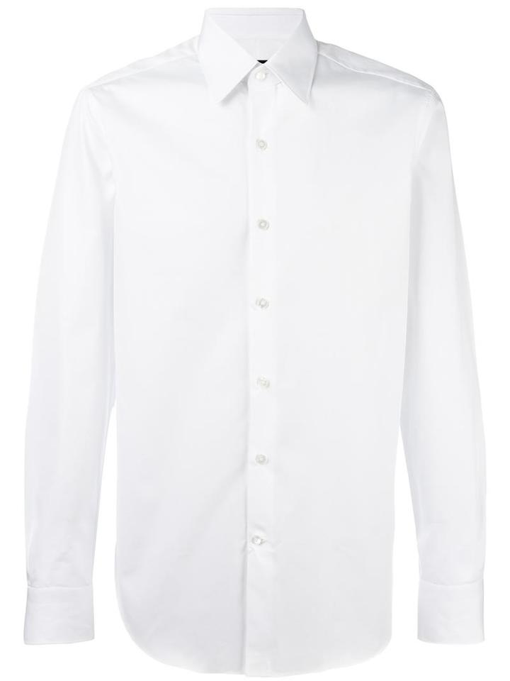 Berluti Classic Shirt, Men's, Size: 42, White, Cotton