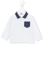 Patachou - Anchor Print Polo Shirt - Kids - Cotton - 24 Mth, White