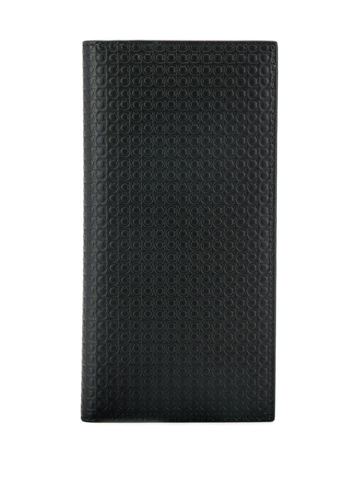 Salvatore Ferragamo Large Gancini Cardholder - Black