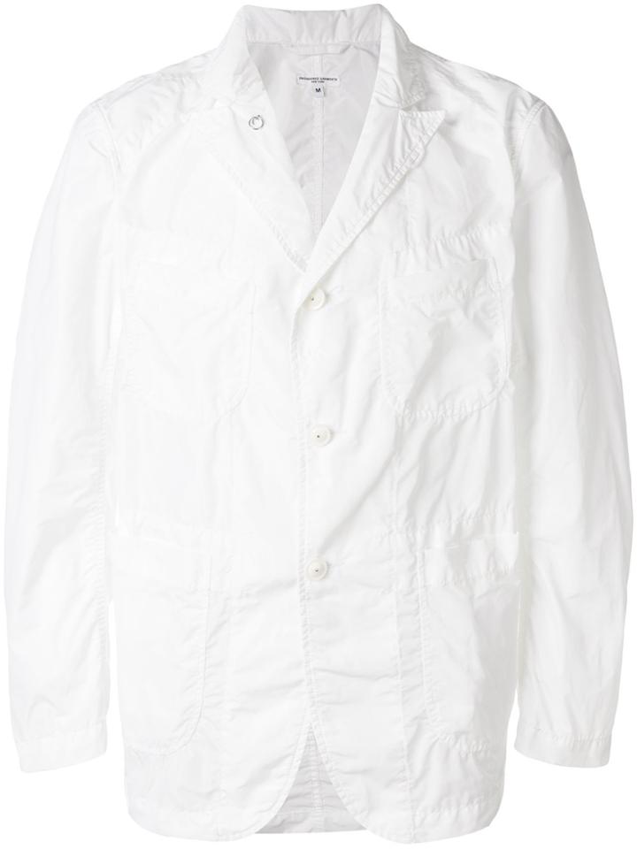 Engineered Garments Bedford Buttoned Jacket - White