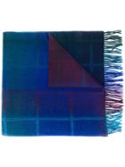 Paul Smith Colour Fade Detail Scarf - Blue