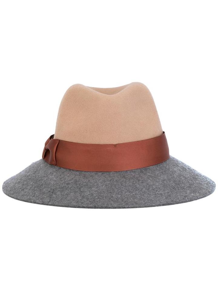 Eugenia Kim Buckled Strap Hat, Women's, Grey, Polyester/wool
