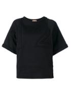 No21 Logo T-shirt, Women's, Size: 36, Black, Cotton