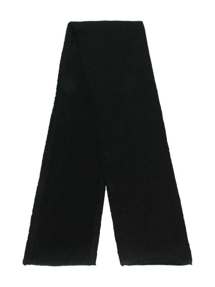 Catya Kids Chunky Knitted Scarf - Black