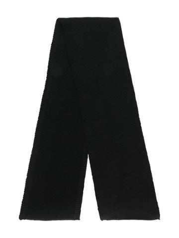 Catya Kids Chunky Knitted Scarf - Black
